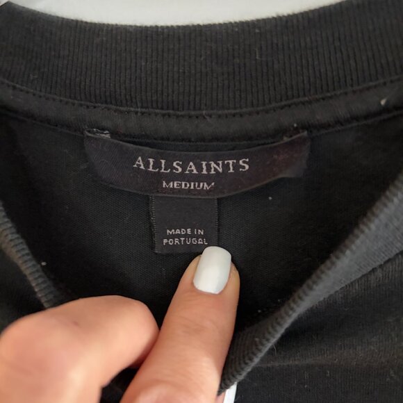 All Saints Graphic Tee Shirt Sz: Med. - Picture 3 of 4